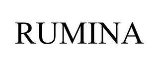 RUMINA trademark