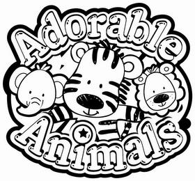 ADORABLE ANIMALS trademark