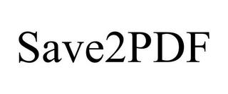 SAVE2PDF trademark