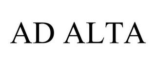 AD ALTA trademark