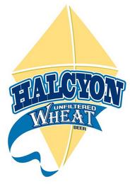 HALCYON UNFILTERED WHEAT BEER trademark