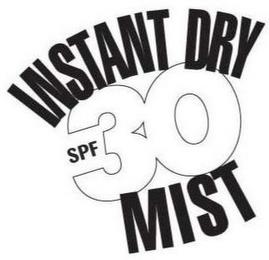 INSTANT DRY SPF30 MIST trademark