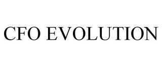 CFO EVOLUTION trademark