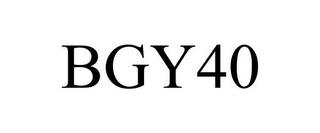 BGY40 trademark