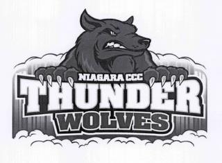 NIAGARA CCC THUNDER WOLVES trademark