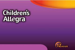 CHILDREN'S ALLEGRA 12 HOUR trademark