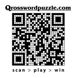 QROSSWORDPUZZLE.COM SCAN PLAY WIN trademark