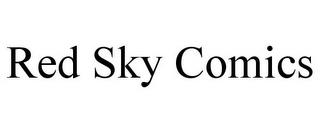 RED SKY COMICS trademark