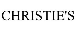 CHRISTIE'S trademark