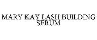 MARY KAY LASH BUILDING SERUM trademark