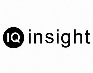 IQ INSIGHT trademark