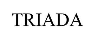 TRIADA trademark