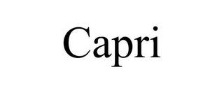 CAPRI trademark