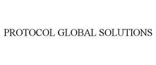 PROTOCOL GLOBAL SOLUTIONS trademark