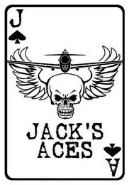 J A JACK'S ACES trademark