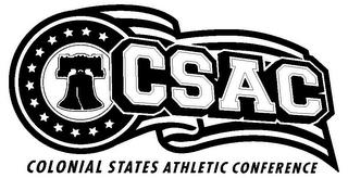 CSAC COLONIAL STATES ATHLETIC CONFERENCE trademark