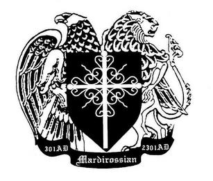 301 AD, MARDIROSSIAN, 2301 AD trademark