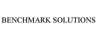 BENCHMARK SOLUTIONS trademark