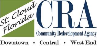 ST. CLOUD FLORIDA CRA COMMUNITY REDEVELOPMENT AGENCY DOWNTOWN · CENTRAL · WEST END trademark