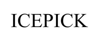 ICEPICK trademark