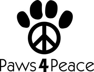 PAWS 4 PEACE trademark