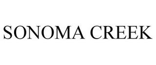 SONOMA CREEK trademark