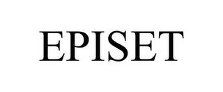 EPISET trademark