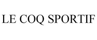 LE COQ SPORTIF trademark