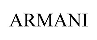 ARMANI trademark