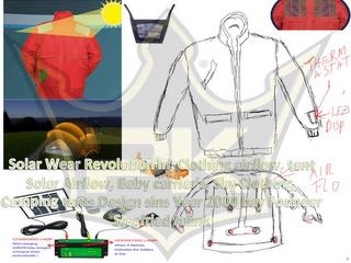 PK SOLAR WEAR REVOLUTION IN, CLOTHING AIRFLOW, TENT SOLAR AIRFLOW, BABY CARRIERS, SKY CLOTHING CAMPING TENTS DESIGN SINS YEAR 2000 BAY FOUNDER SEIGFRIED JALINK trademark