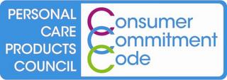 PERSONAL CARE PRODUCTS COUNCIL CONSUMER COMMITMENT CODE trademark