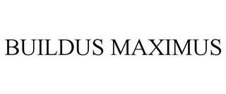 BUILDUS MAXIMUS trademark