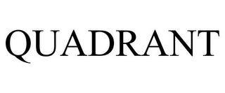 QUADRANT trademark