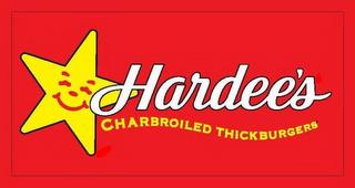 HARDEE'S CHARBROILED THICKBURGERS trademark