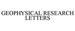 GEOPHYSICAL RESEARCH LETTERS trademark