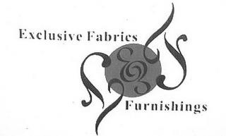 EXCLUSIVE FABRICS & FURNISHINGS trademark