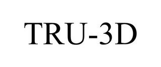 TRU-3D trademark