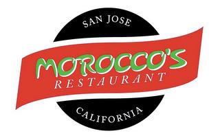 MOROCCO'S RESTAURANT SAN JOSE CALIFORNIA trademark