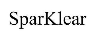 SPARKLEAR trademark