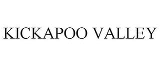 KICKAPOO VALLEY trademark