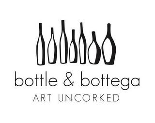 BOTTLE & BOTTEGA ART UNCORKED trademark