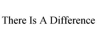 THERE IS A DIFFERENCE trademark