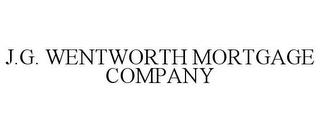 J.G. WENTWORTH MORTGAGE COMPANY trademark