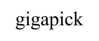 GIGAPICK trademark