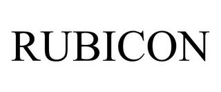 RUBICON trademark