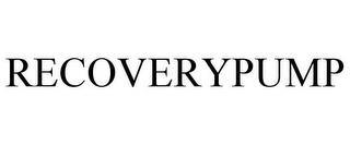 RECOVERYPUMP trademark