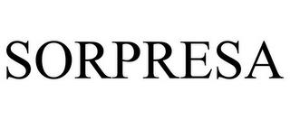 SORPRESA trademark