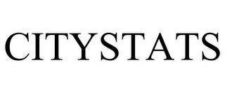 CITYSTATS trademark