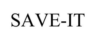 SAVE-IT trademark