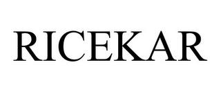 RICEKAR trademark